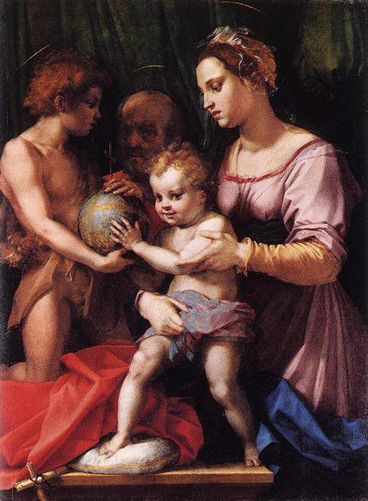 Holy Family (Borgherini) — Андреа дель Сарто