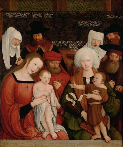 Holy Family — Бернхард Штригель