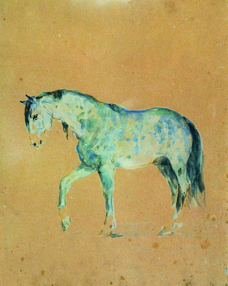 Лошадь — Илья Репин