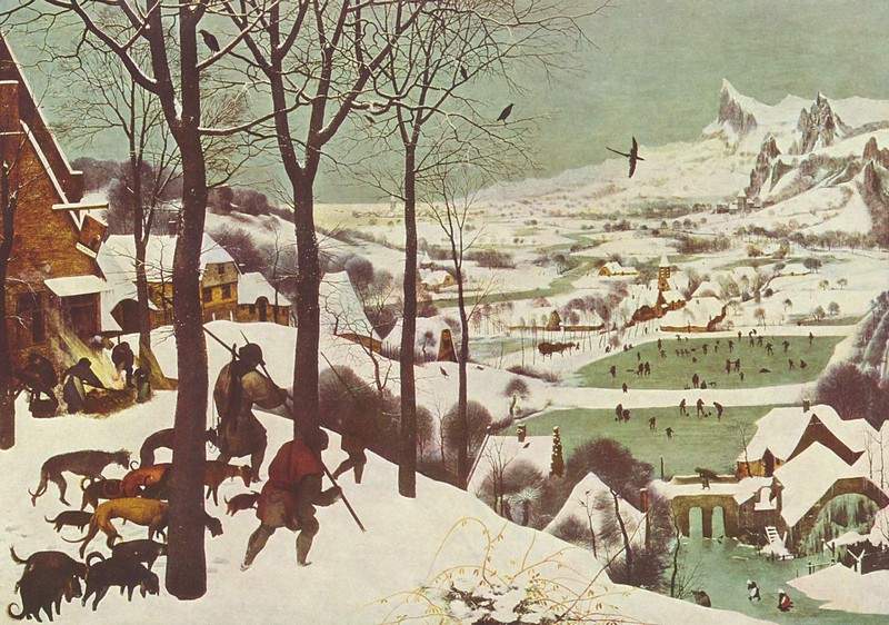 Охотники на снегу — Питер Брейгель Старший