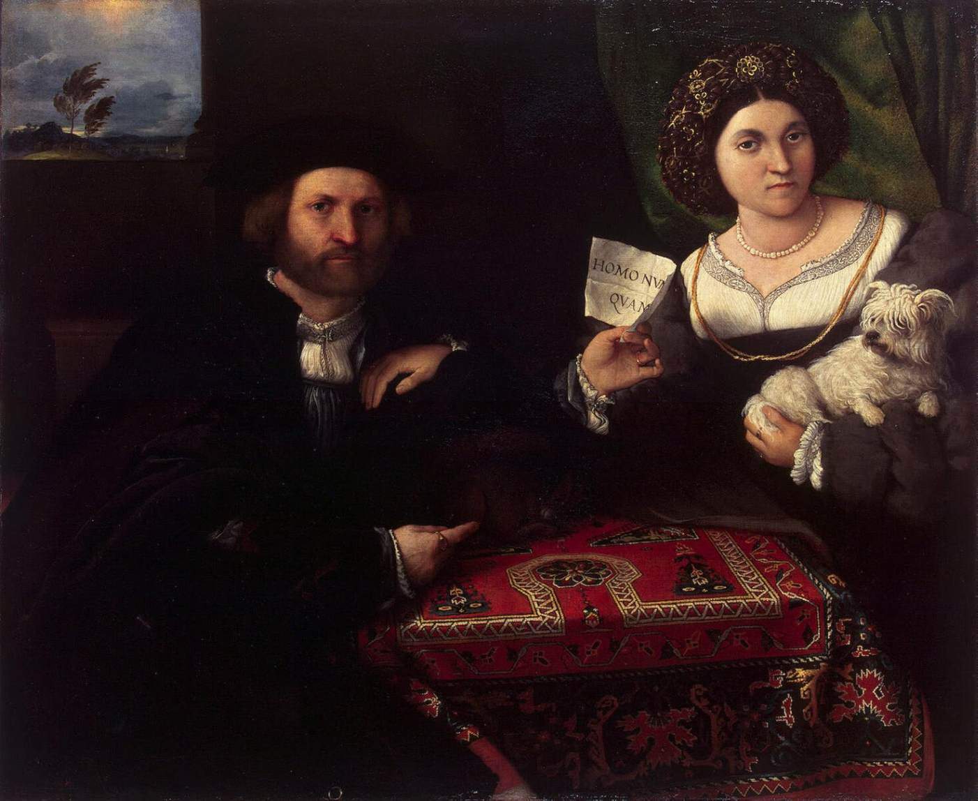 Husband and Wife — Лоренцо Лотто