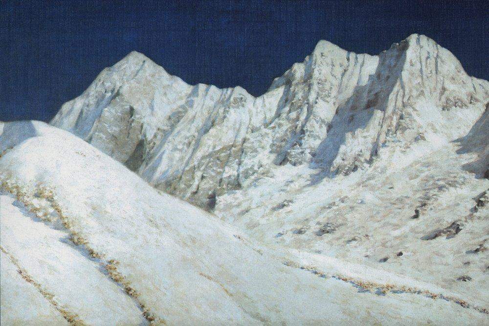 In India. Himalayas snow — Василий Верещагин