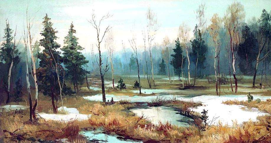 In Late winter — Ефим Волков