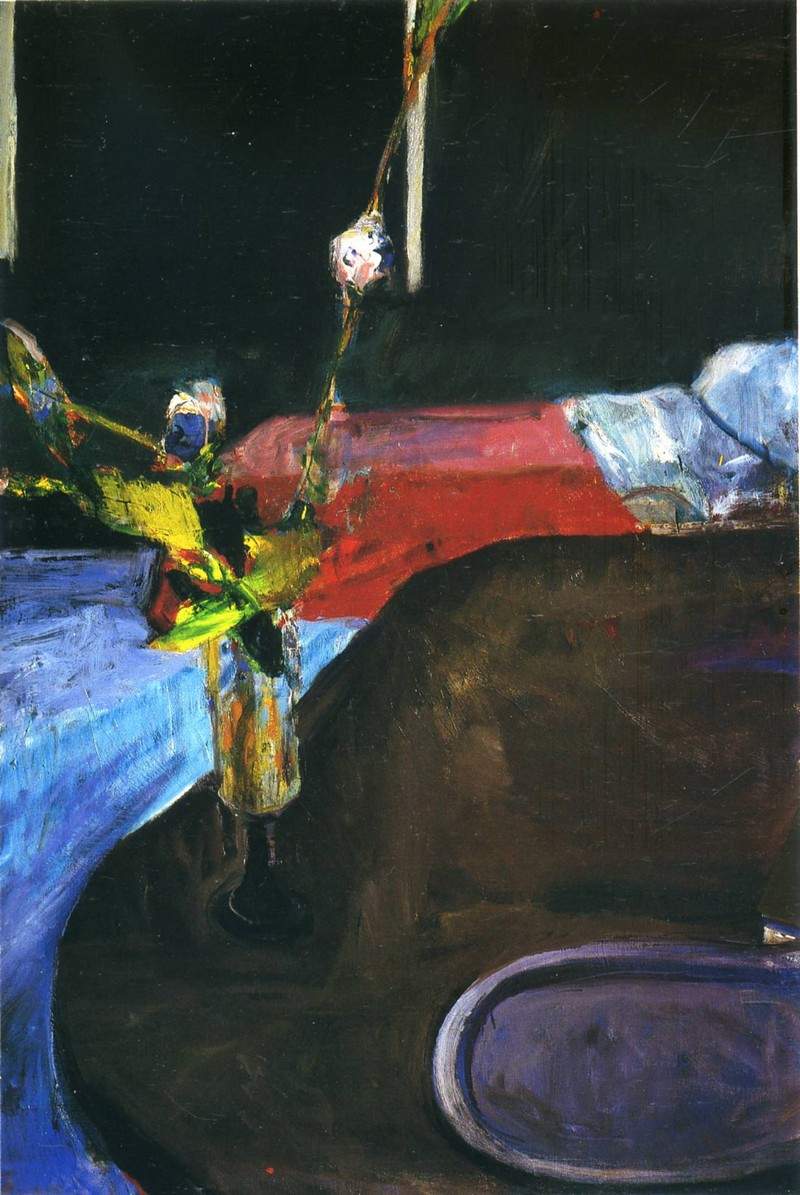 Interior with Flowers — Ричард Дибенкорн