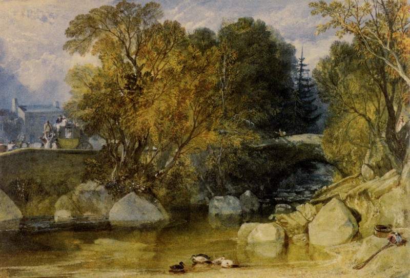 Ivy Bridge, Devonshire — Уильям Тёрнер