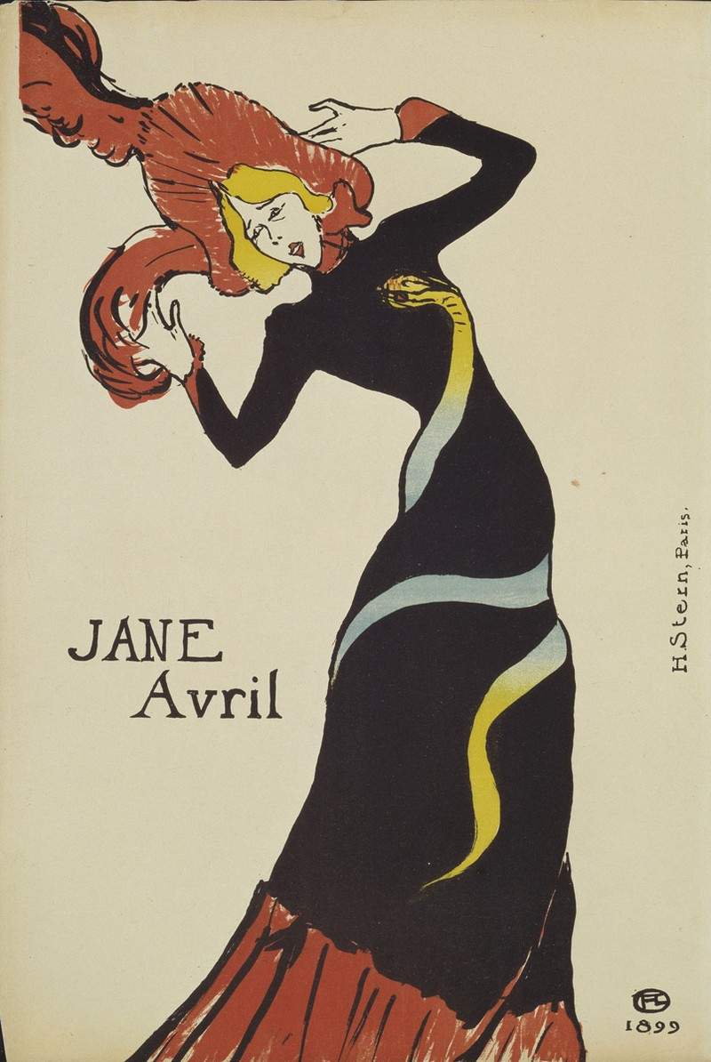 Jane Avril — Анри де Тулуз-Лотрек