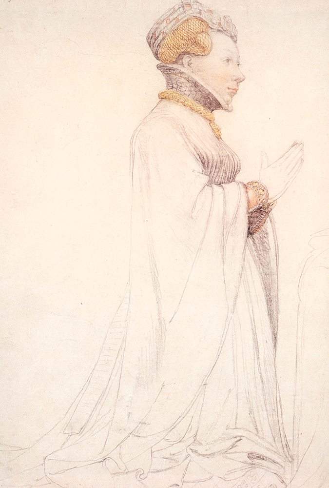 Jeanne de Boulogne, Duchess of Berry — Ганс Гольбейн Младший