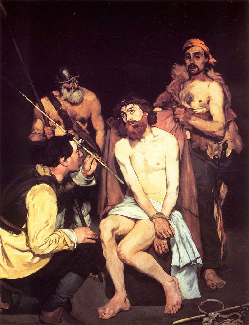 Jesus mocked by the Soldiers — Эдуард Мане