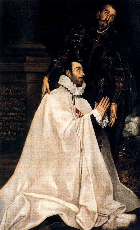 Юлиан Ромеро де лас Азанас и его покровитель Св. Юлиан — Эль Греко