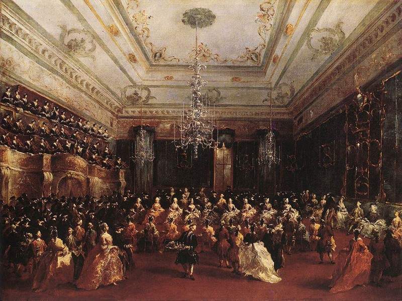 Ladies Concert at the Philharmonic Hall — Франческо Гварди