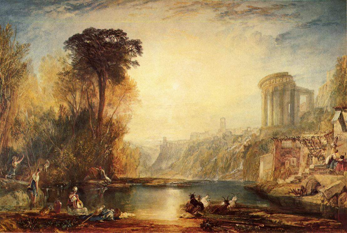 Landscape Composition of Tivoli — Уильям Тёрнер