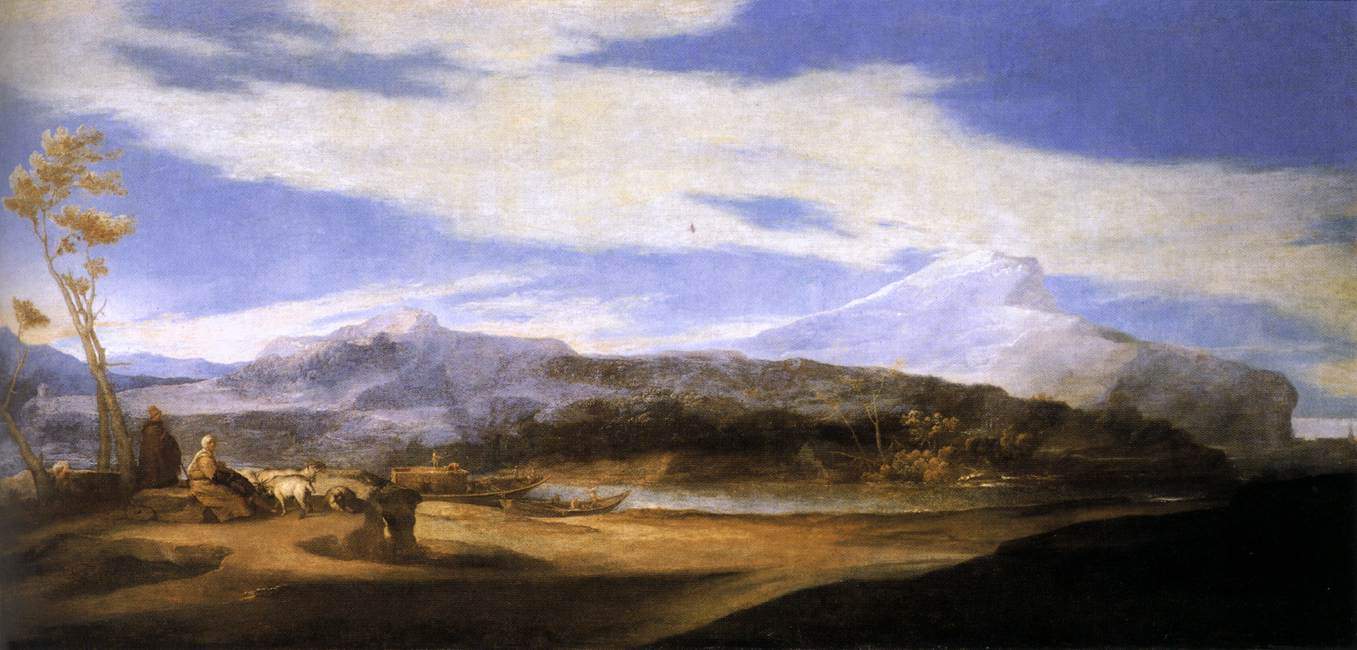 Landscape with Shepherds — Хосе де Рибера