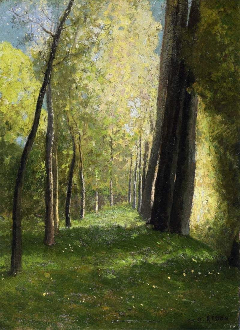 Lane of Trees — Одилон Редон