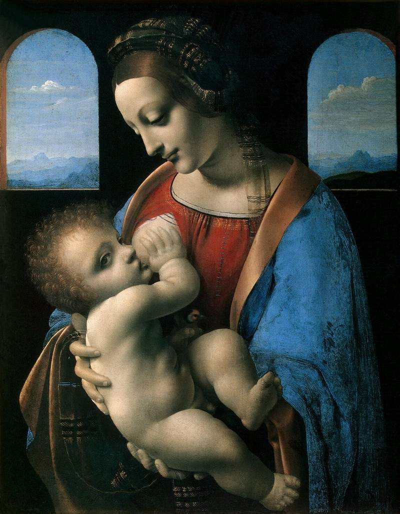 Madonna Litta (Madonna and the Child) — Леонардо да Винчи