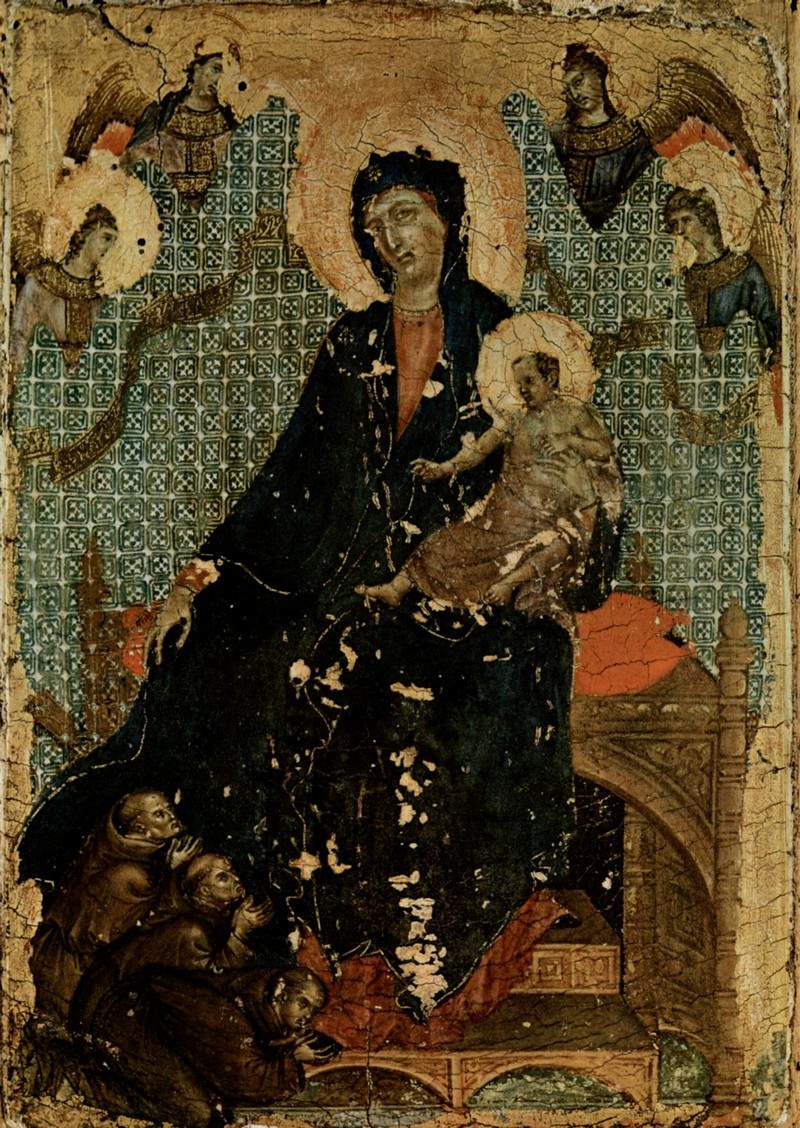 Madonna of the Franciscans — Дуччо
