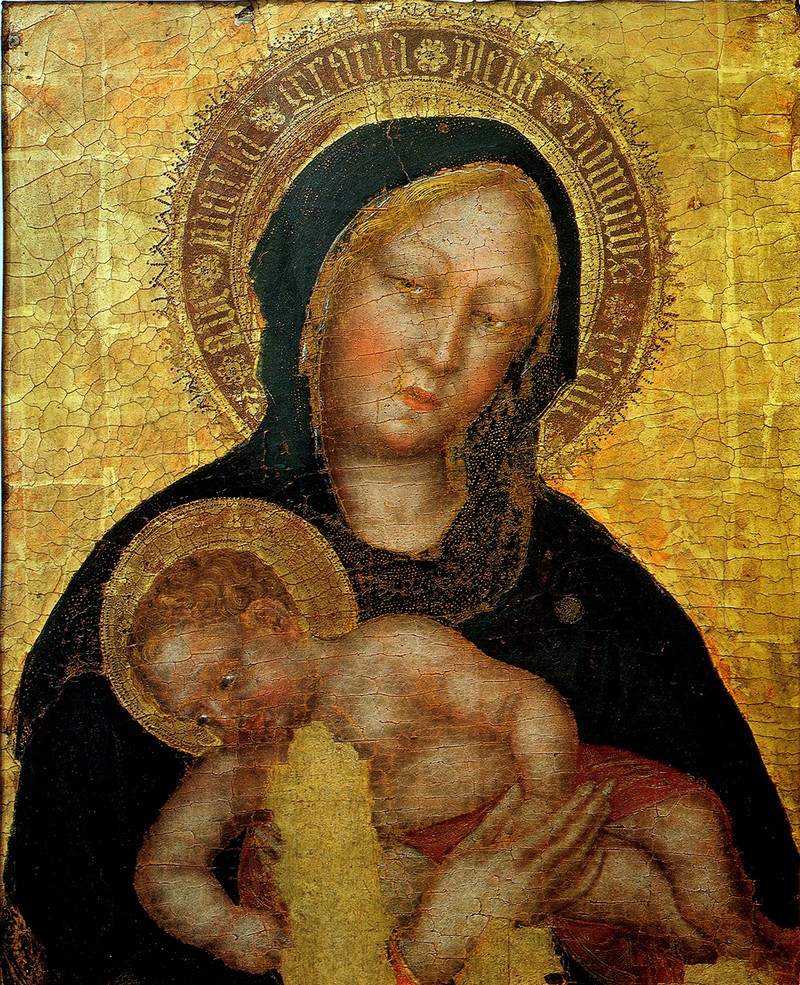 Madonna with Child Gentile da Fabriano — Джентиле да Фабриано