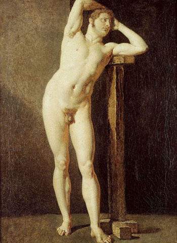 Male Nude — Джакопо Понтормо
