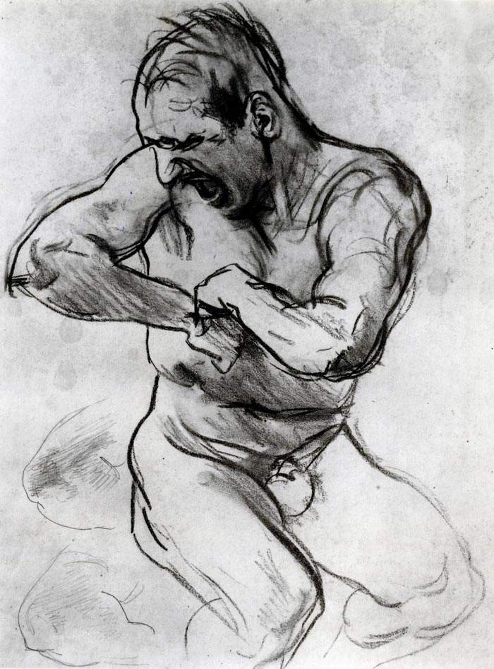 Man Screaming (also known as Study for Hell) — Джон Сингер Сарджент