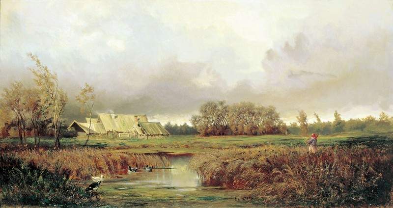 Marsh in Autumn — Ефим Волков