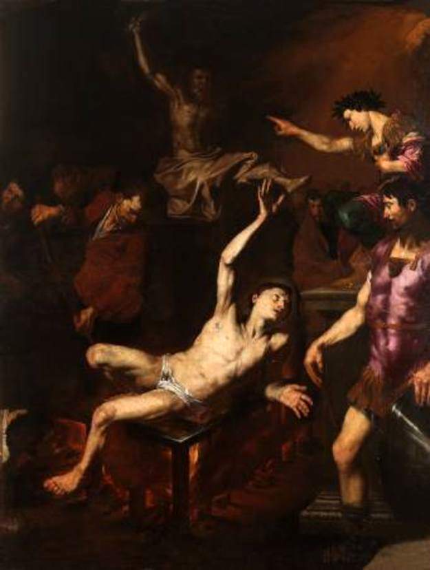 Martyrdom of Saint Lawrence — Хосе де Рибера