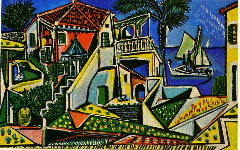 Mediterranean Landscape — Пабло Пикассо