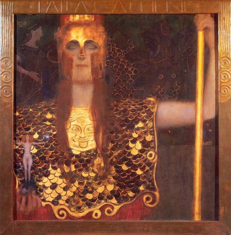 Minerva or Pallas Athena — Густав Климт