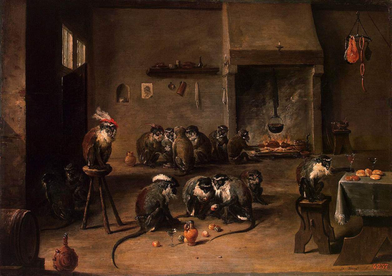 Monkeys in a Kitchen — Давид Тенирс Младший