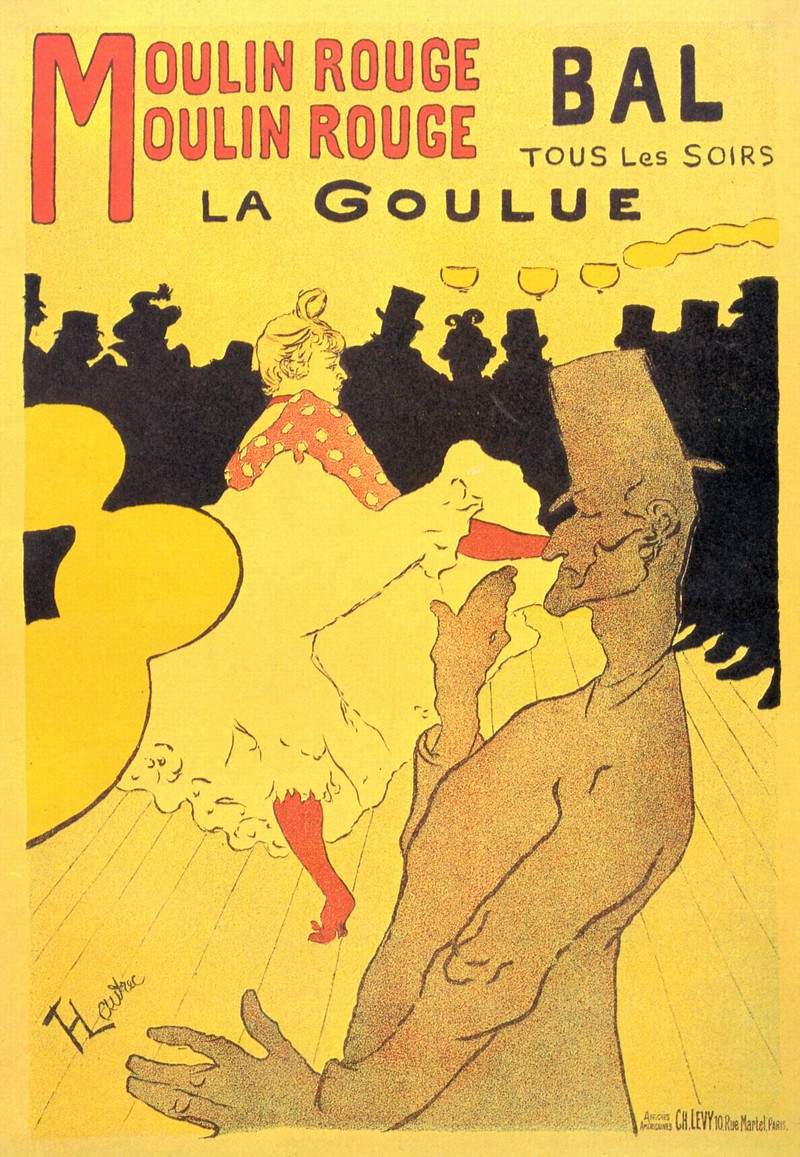 Moulin Rouge La Goulue — Анри де Тулуз-Лотрек