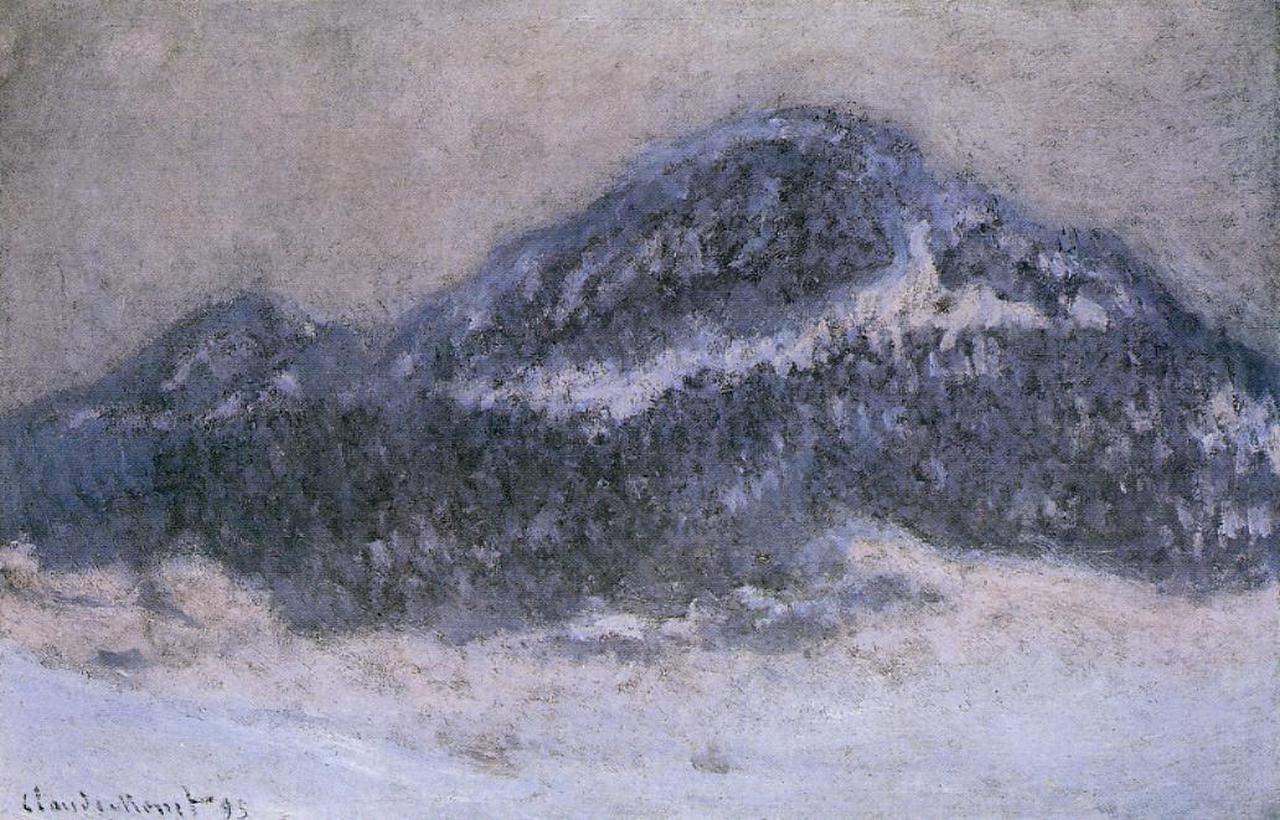 Гора Колсаас в туманную погоду — Клод Моне