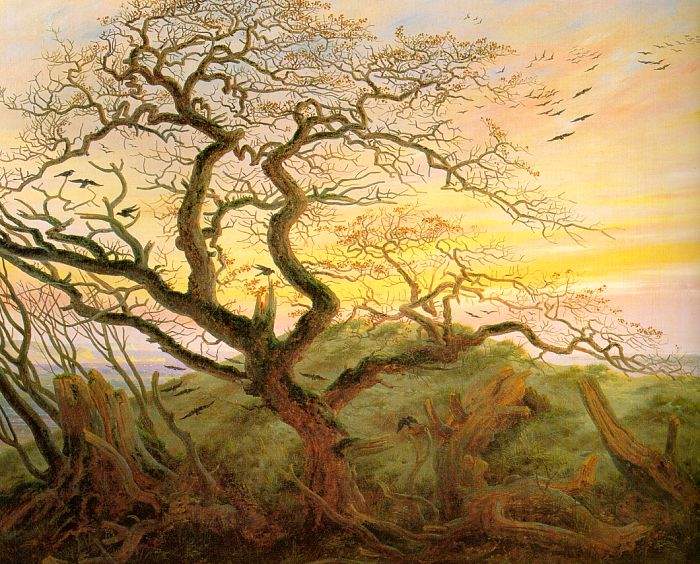 The Tree of Crows — Каспар Давид Фридрих