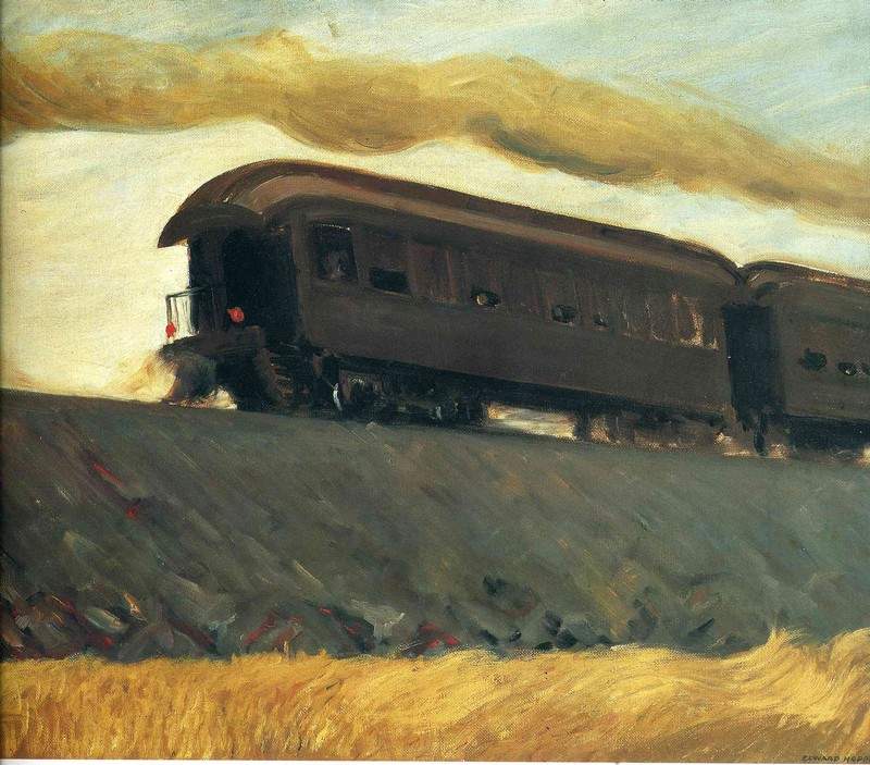 Railroad Train — Эдвард Хоппер