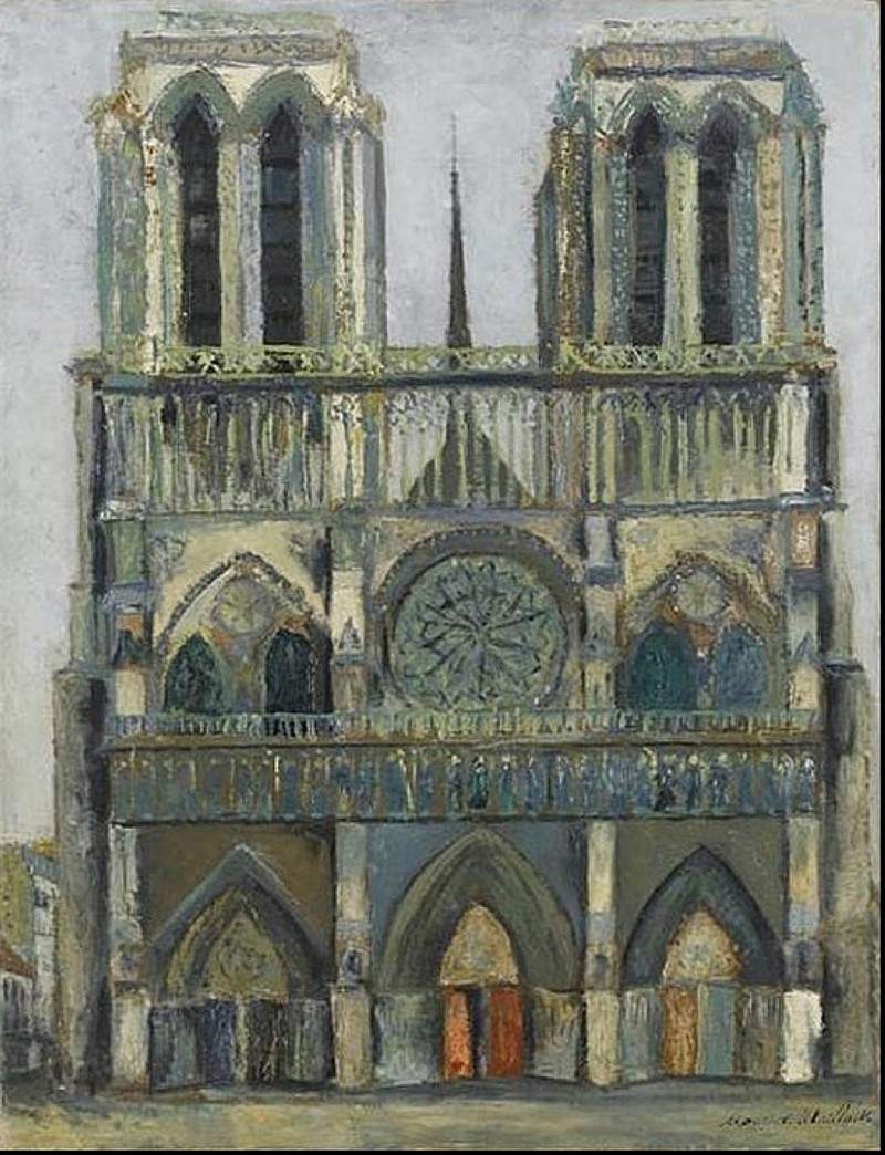 Notre Dame — Морис Утрилло