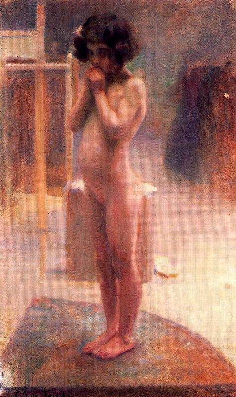 Nude girl — Карлос Саенс де Техада
