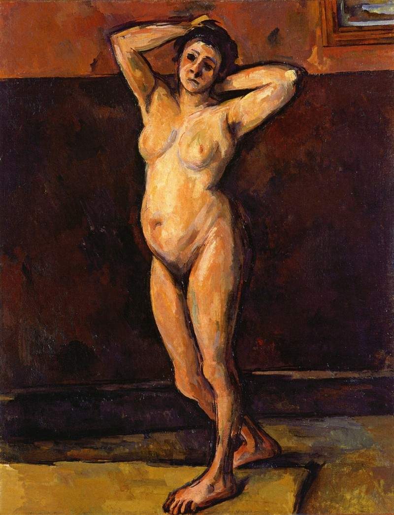 Nude Woman Standing — Поль Сезанн