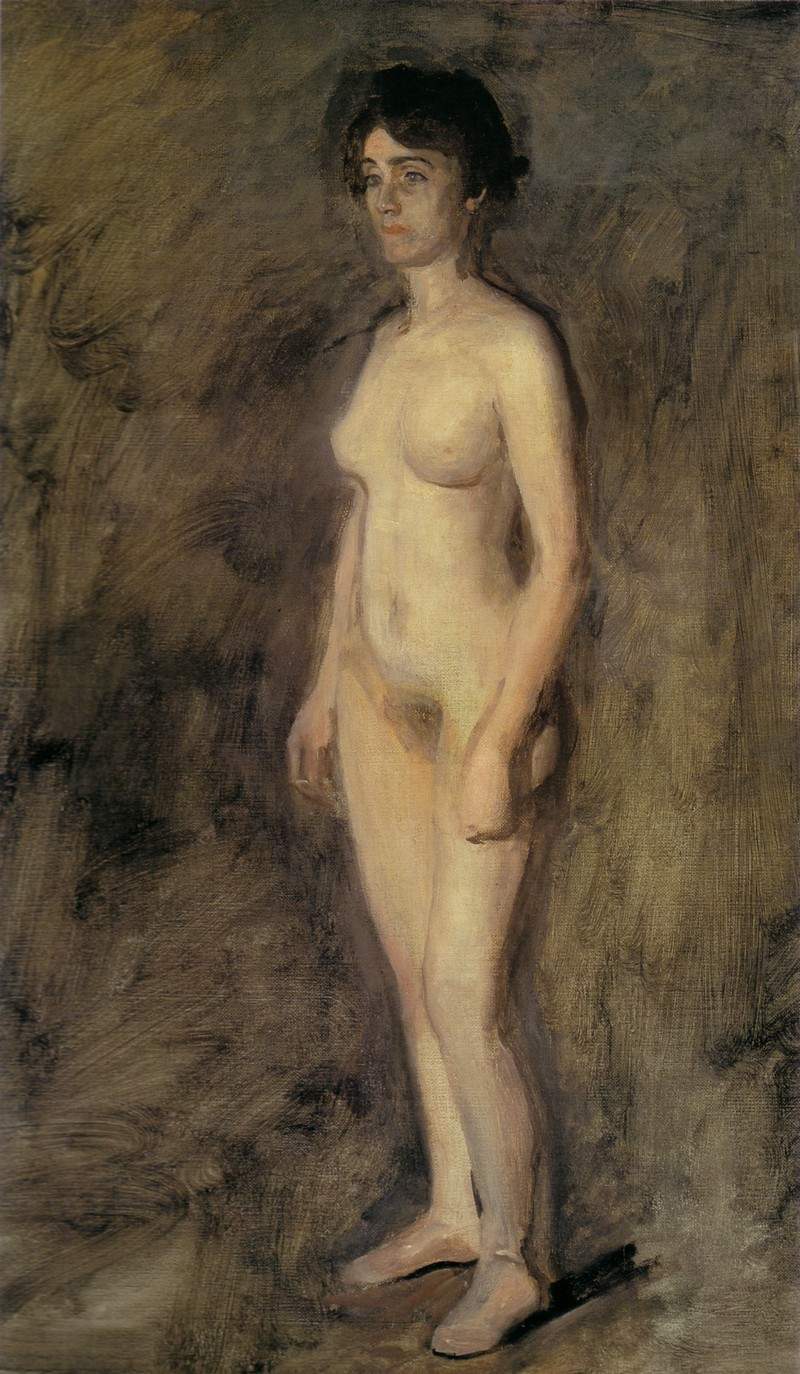 Nude Woman Standing — Томас Икинс