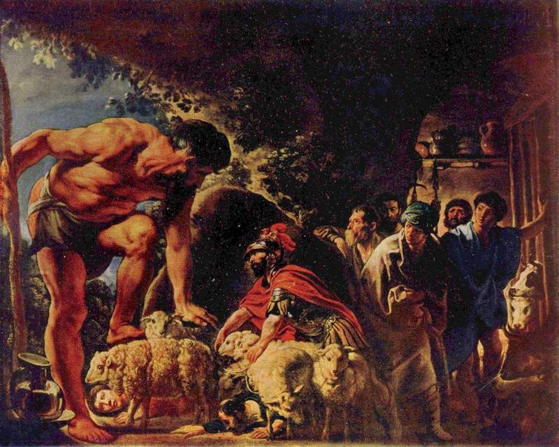 Odysseus in the Cave of Polyphemus — Якоб Йорданс