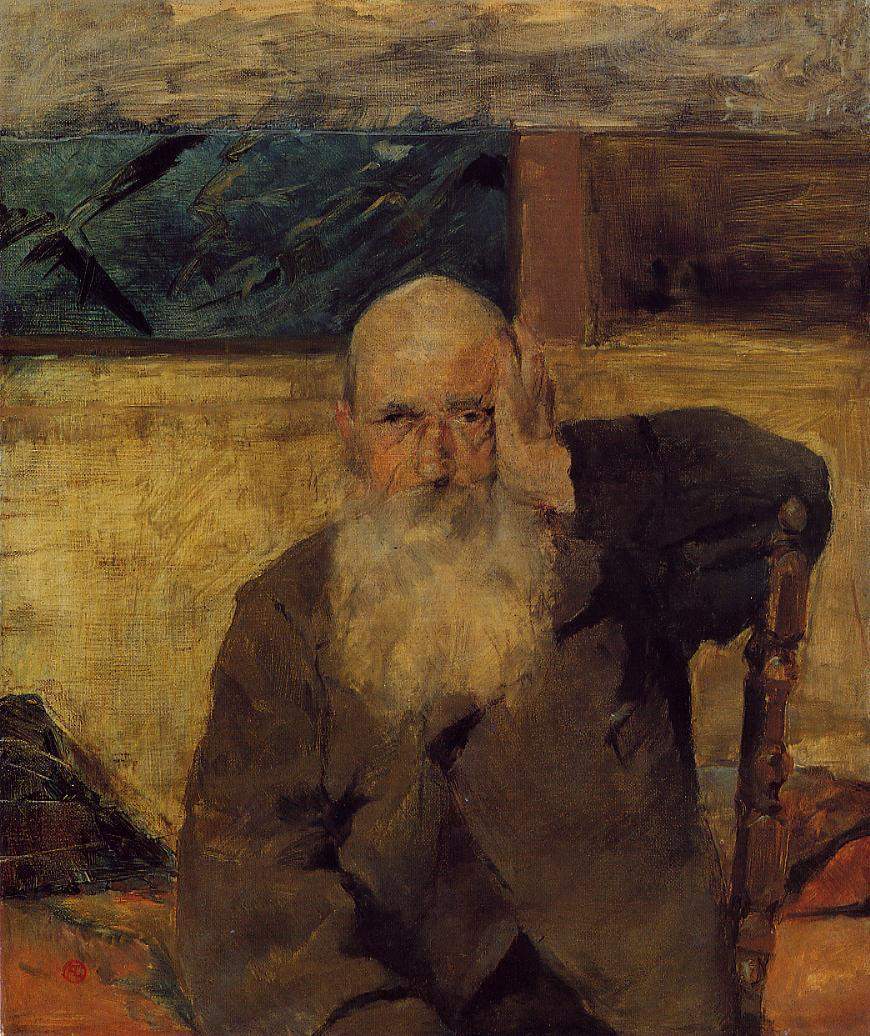 Old Man at Celeyran — Анри де Тулуз-Лотрек