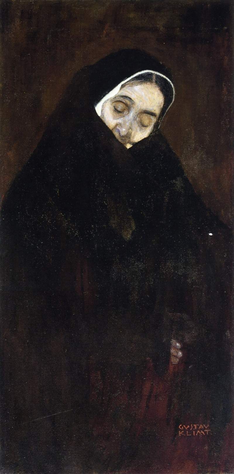 Old Woman — Густав Климт