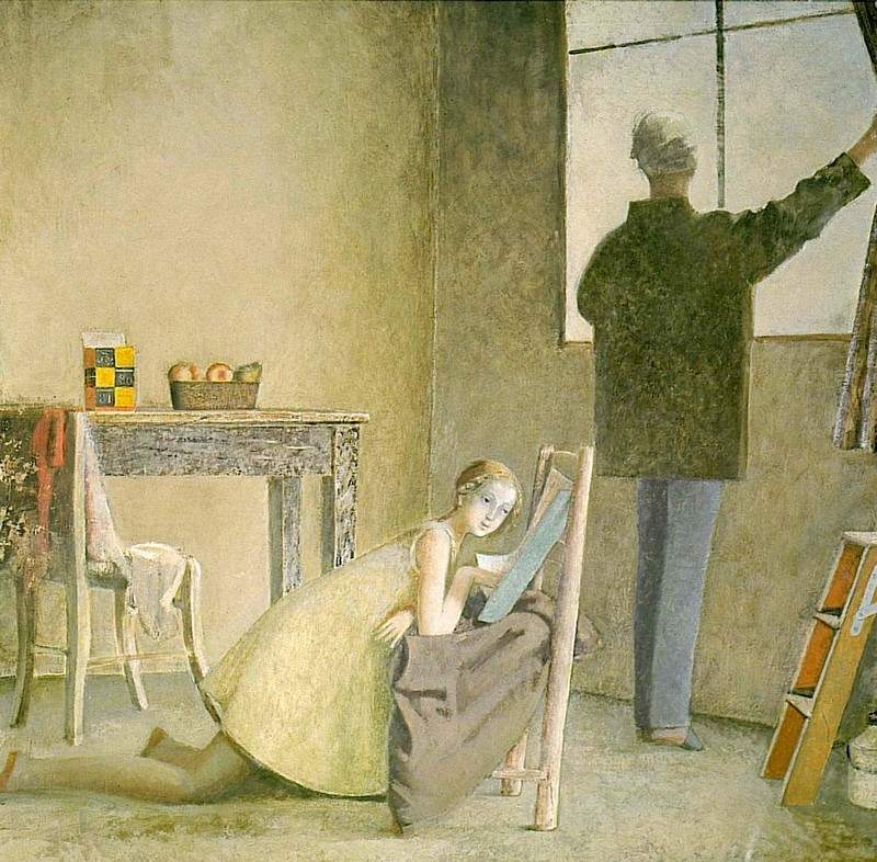 Painter and his Model — Бальтюс