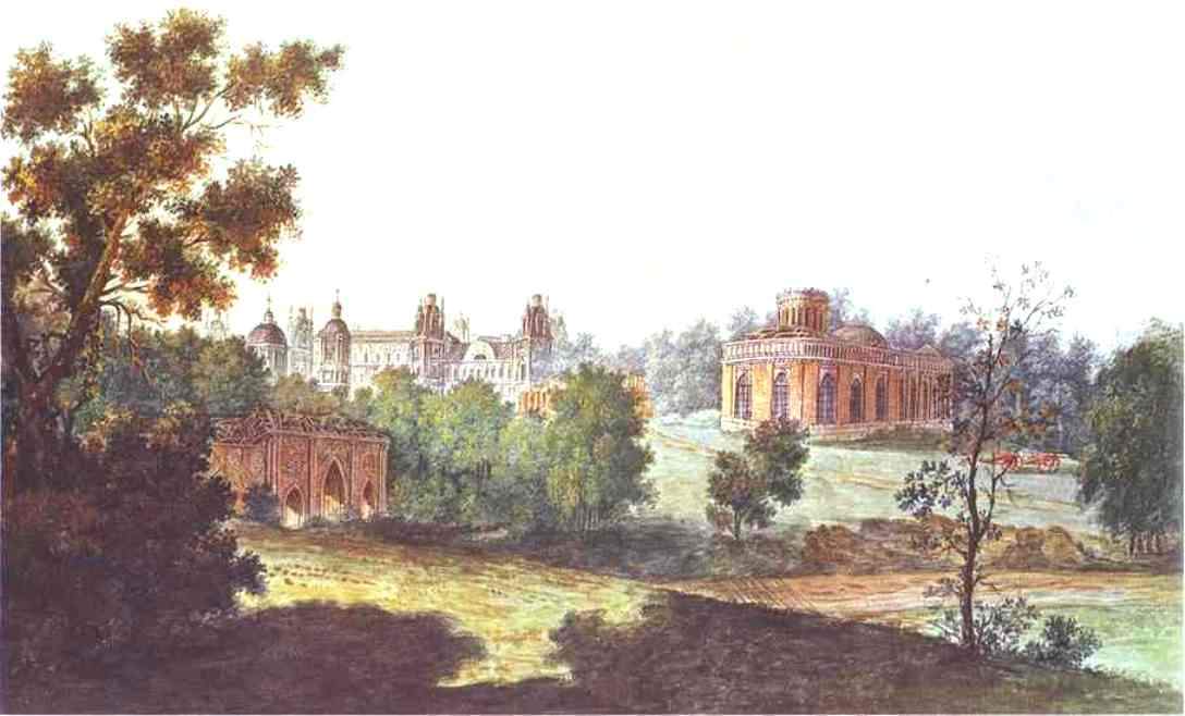 Palace in Tsaritsyno in the Vicinity of Moscow — Фёдор Алексеев