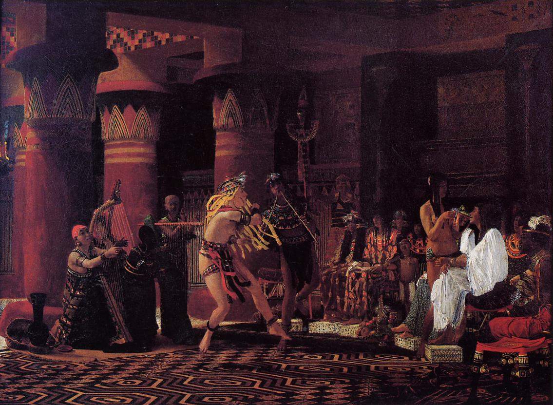 Времяпрепровождения в Древнем Египте 3 000 лет назад — Лоуренс Альма-Тадема
