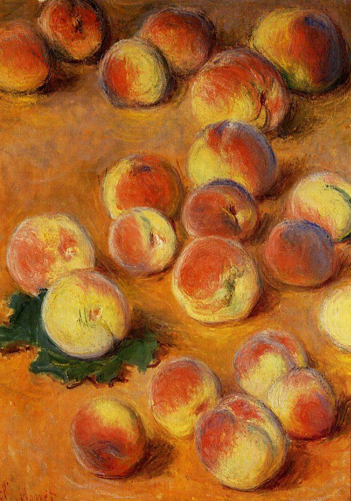 Персики — Клод Моне