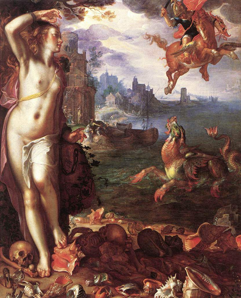 Perseus Rescuing Andromeda — Йоахим Эйтевал