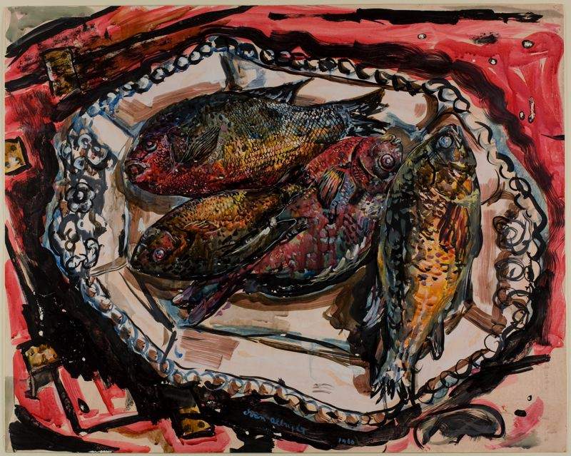 Platter under Georgia Fish — Айвен Олбрайт