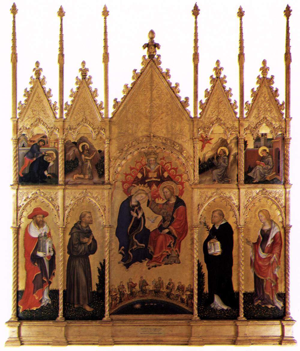 Polyptych of Valle Romita — Джентиле да Фабриано