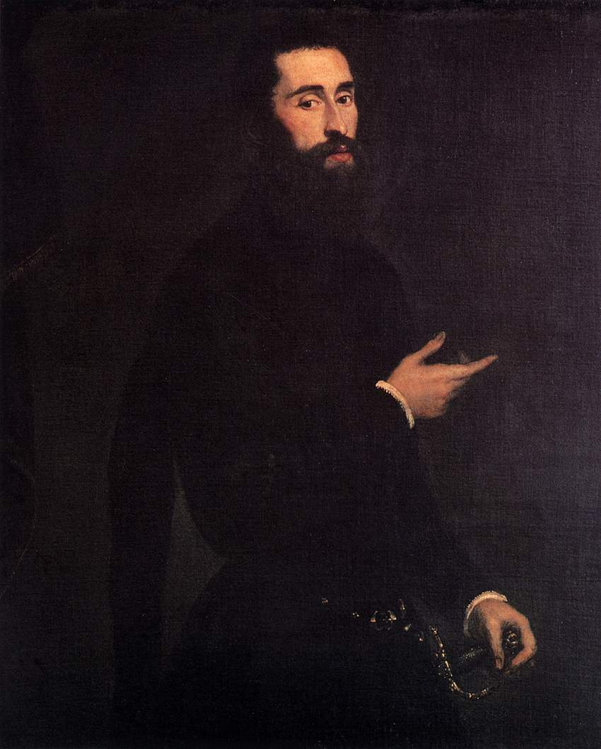 Portrait of a Genoese Nobleman — Тинторетто