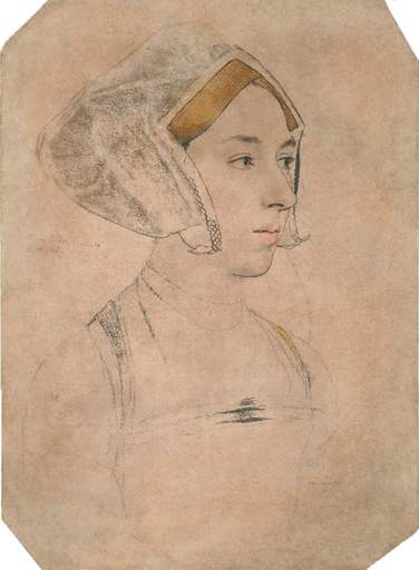 Portrait of a Lady, thought to be Anne Boleyn — Ганс Гольбейн Младший