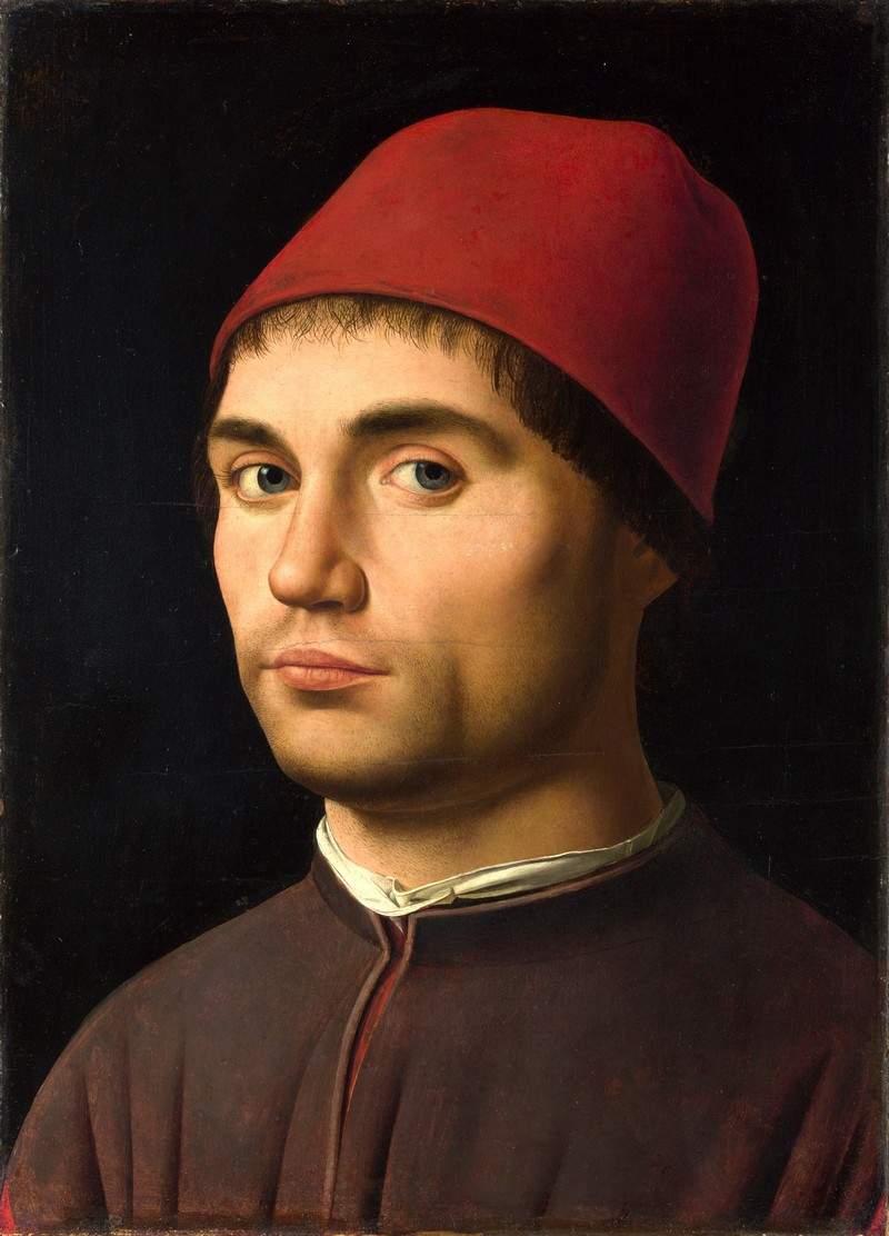 Портрет мужчины — Антонелло да Мессина