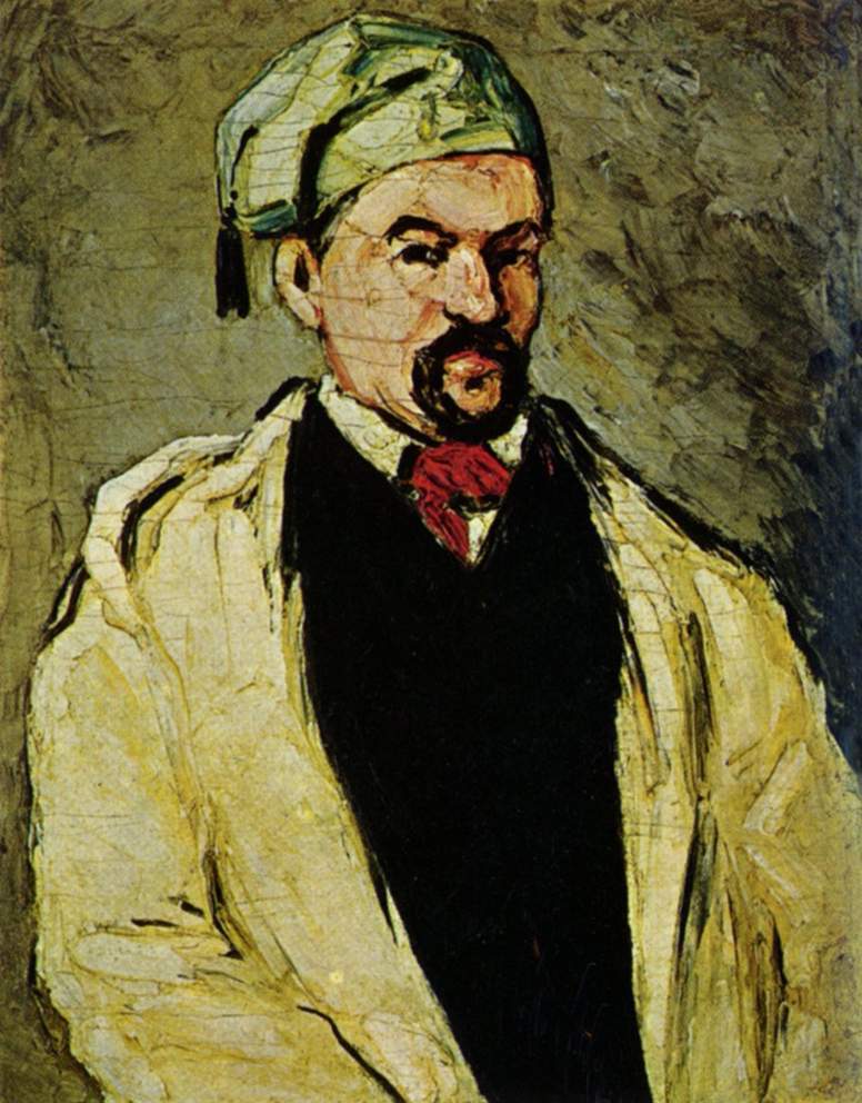 Portrait of a Man in a Blue Cap, or Uncle Dominique — Поль Сезанн