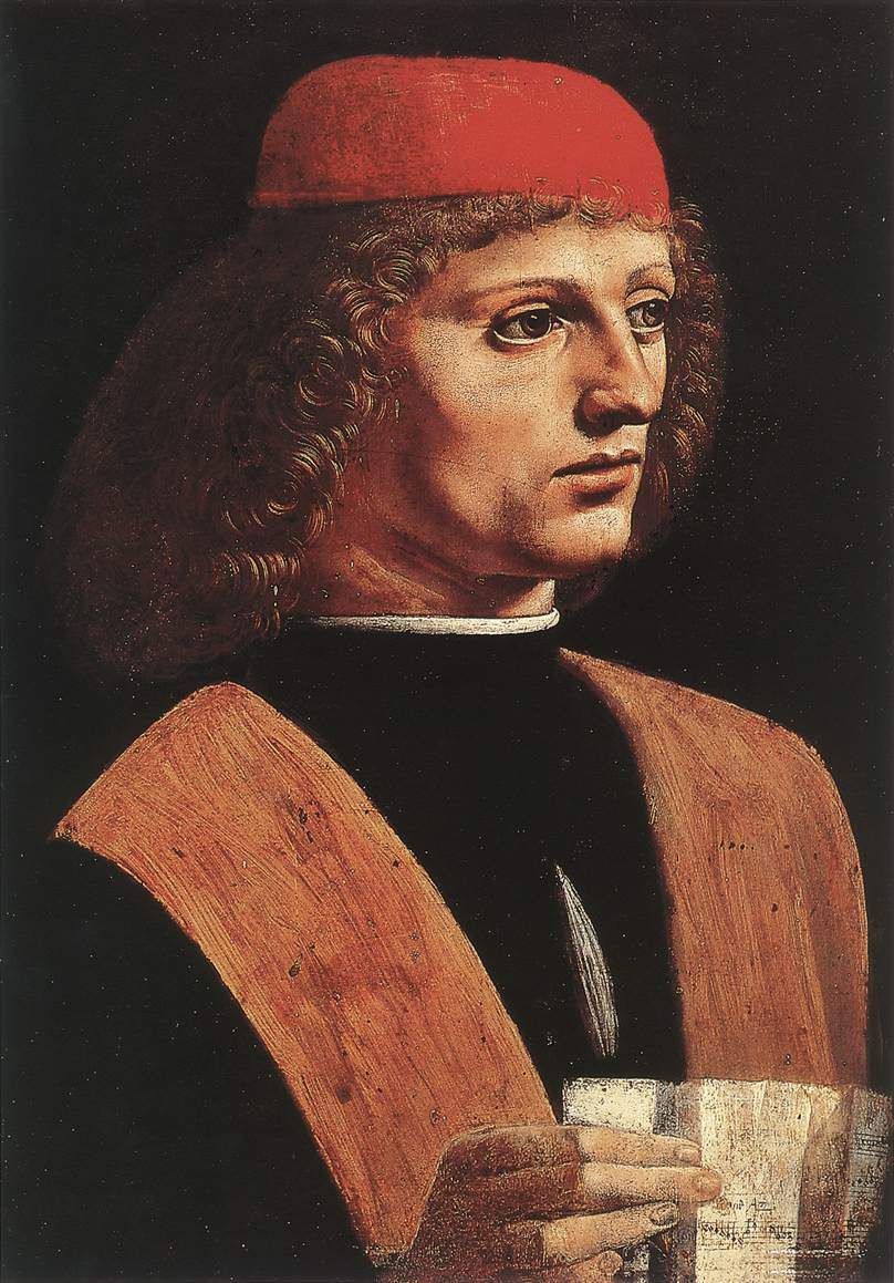 Portrait of a Musician — Леонардо да Винчи